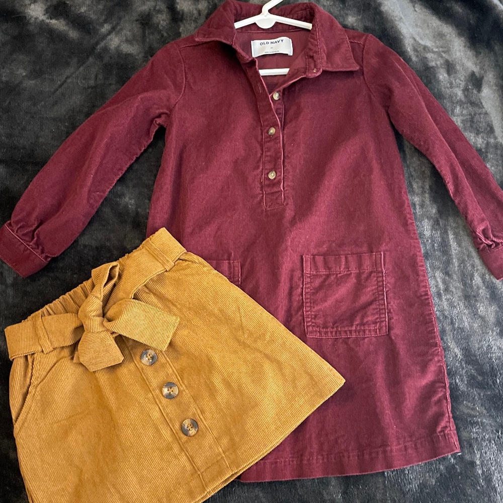 Toddler dress & skirt bundle
